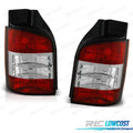 Pilotos PARA Volkswagen VW T5 03-09 1P ROJO Blanco