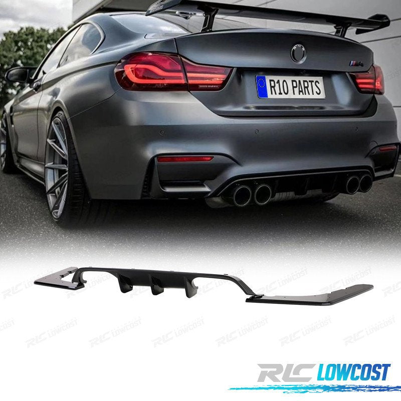 Difusor BMW M3 F80 M4 F82 F83 M Performance Negro Brillo | TDH Performance
