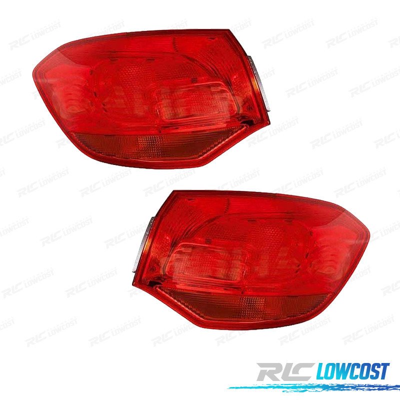 Pilotos PARA OPEL Astra J Sports Tourer 10-16 ROJO