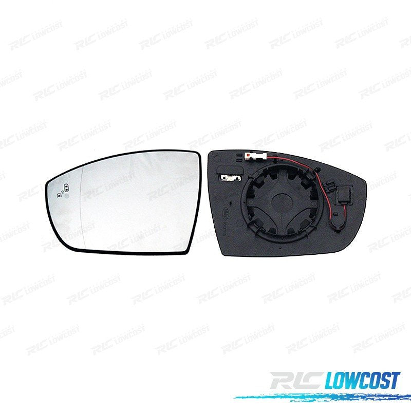 Cristal Espejo + BASE Izquierdo FORD KUGA 13-20 Sensor Angulo Muerto