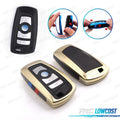 Funda Carcasa Llave BMW Cuadrada EN Dorado