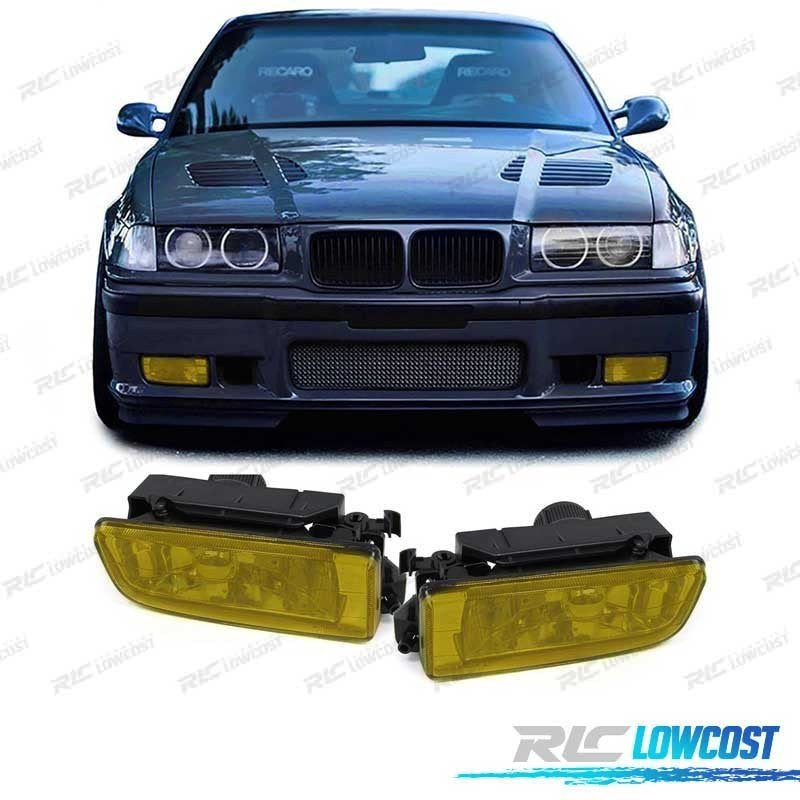 Faros Antiniebla BMW E36 Cristal Amarillo