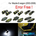 KIT 17 Bombillas LED Interior Mazda 6 Wagon 03-08 | TDH Performance