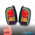 Pilotos Dacia Duster 10-13 Light BAR LED Fondo Cromo Ahumado | TDH Performance