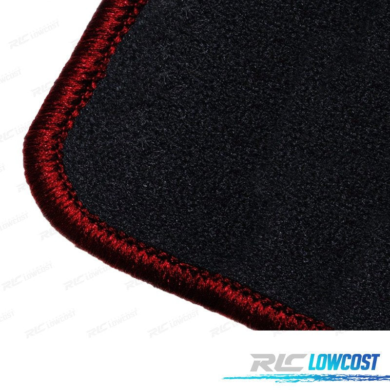 Alfombrillas Volkswagen VW GOLF 4 BORA 97-05 ROJO