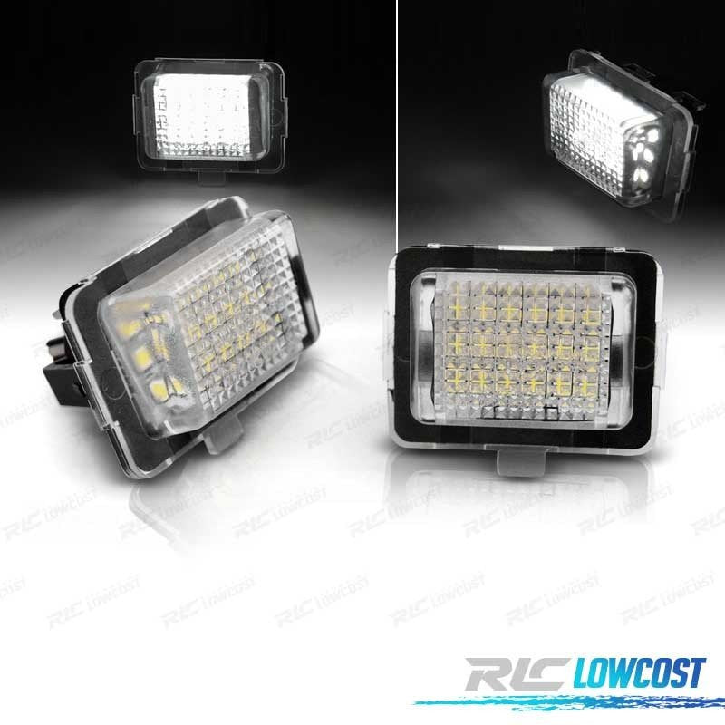 Luces Matrícula Mercedes W204 W212 C207 C216 W221 LED | TDH Performance