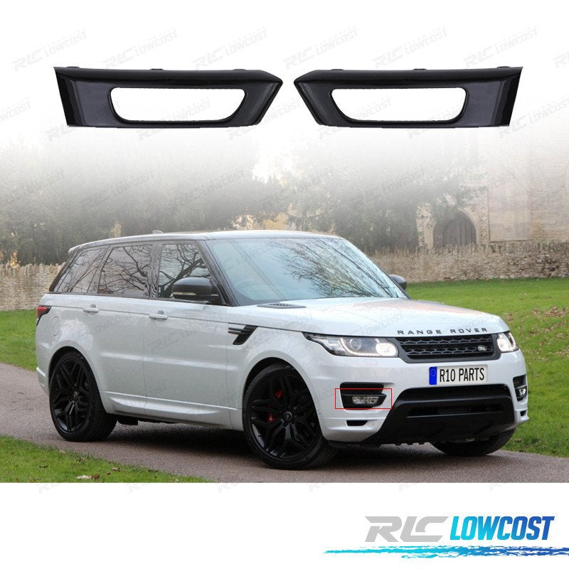 Marcos Antiniebla Range Rover Sport 13-17 Negro Brillo