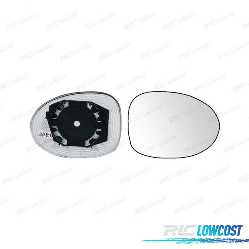 Cristal Espejo BASE Derecho Renault Twingo II 97-07 Termico