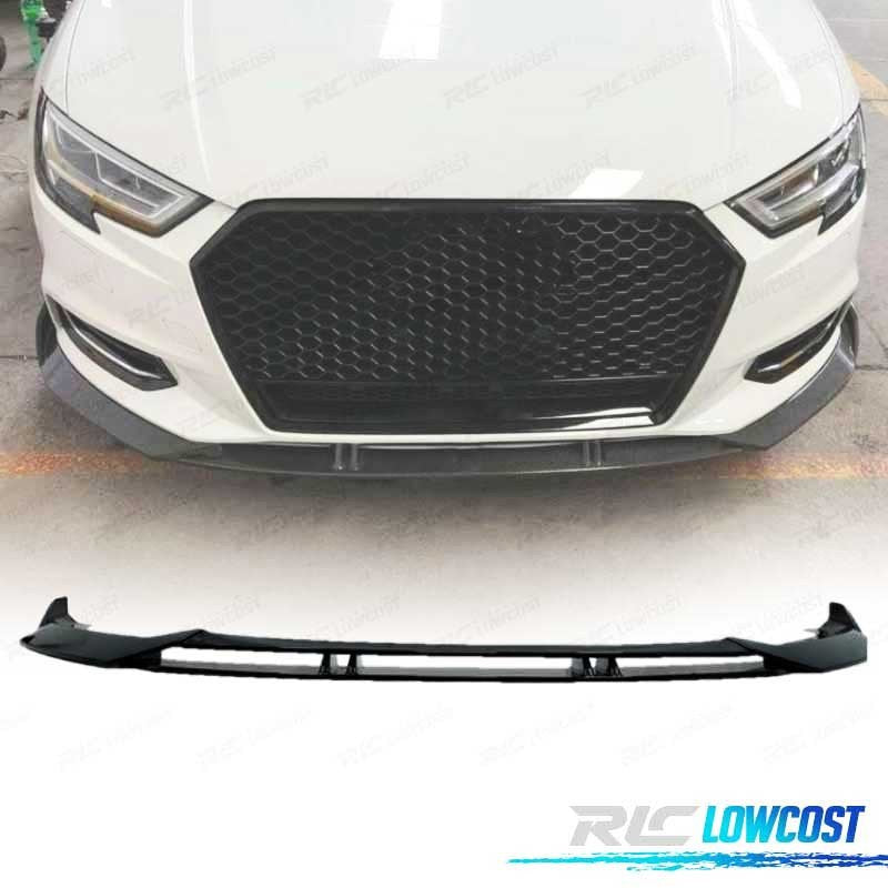 Spoiler LIP AUDI A3 S LINE LOOK Sedan 17-20 LOOK RS3 ABT | TDH Performance