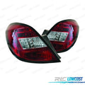 Pilotos OPEL Corsa D 06-14 LED ROJO Cromo | TDH Performance