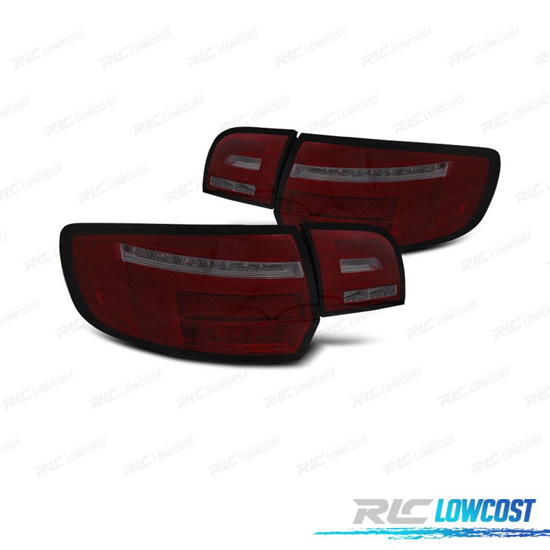 Pilotos AUDI A3 8P 03-08 ROJO Ahumado | TDH Performance