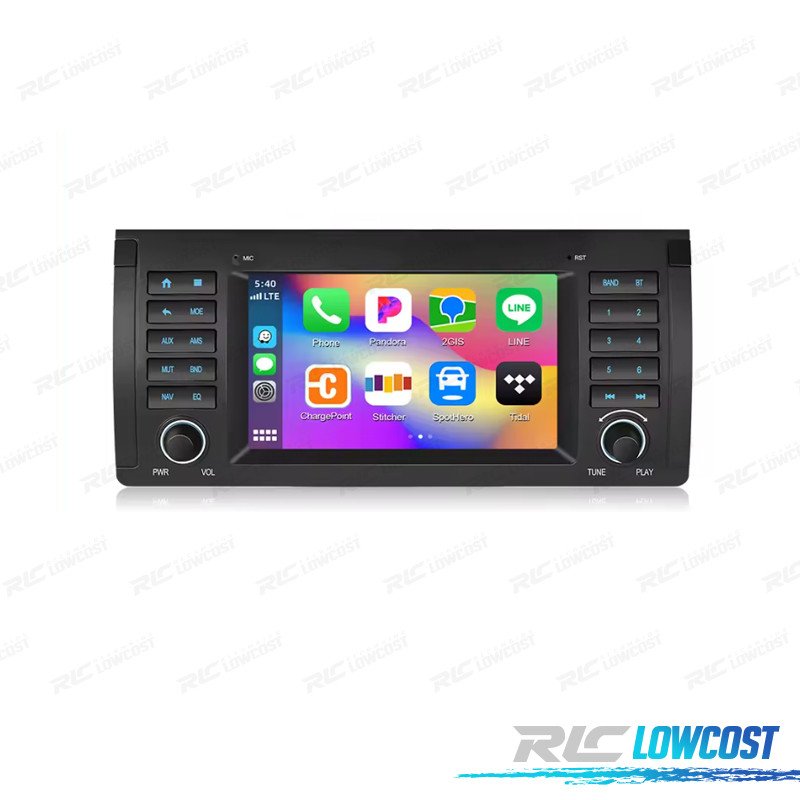 Radio GPS Navegador 7" BMW X5 E53 99-06 E39 GPS Tactil HD