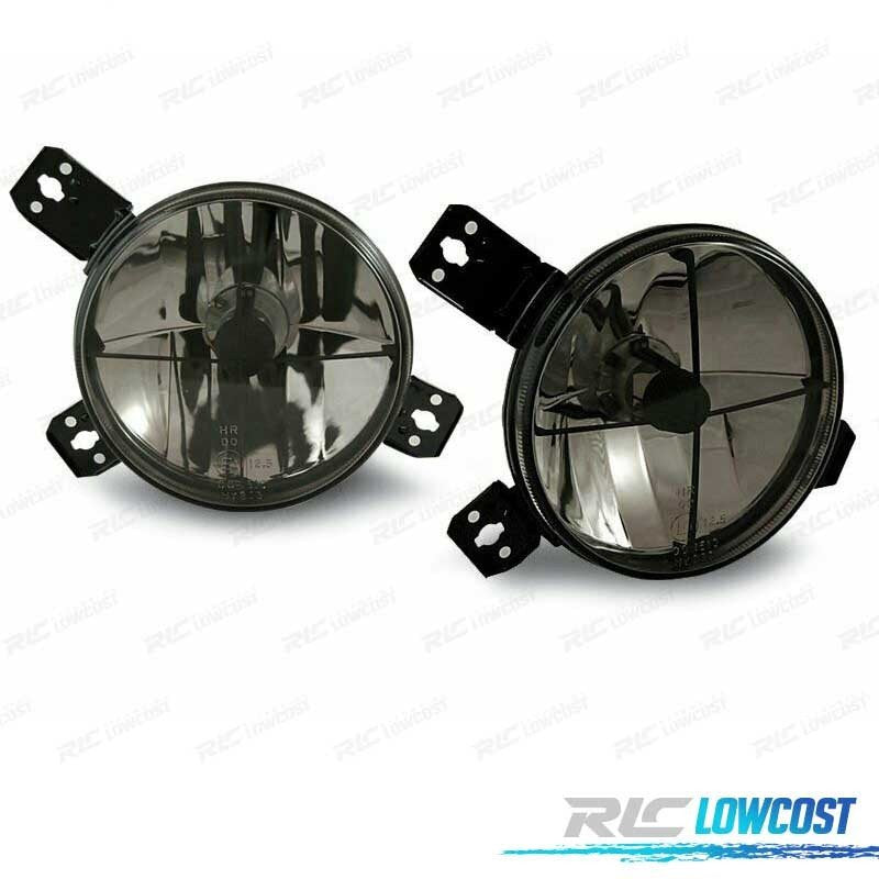 Faros PARA Volkswagen VW GOLF MK1 + MK2 83-91 CRUZ Ahumado Fondo Cromo | TDH Performance