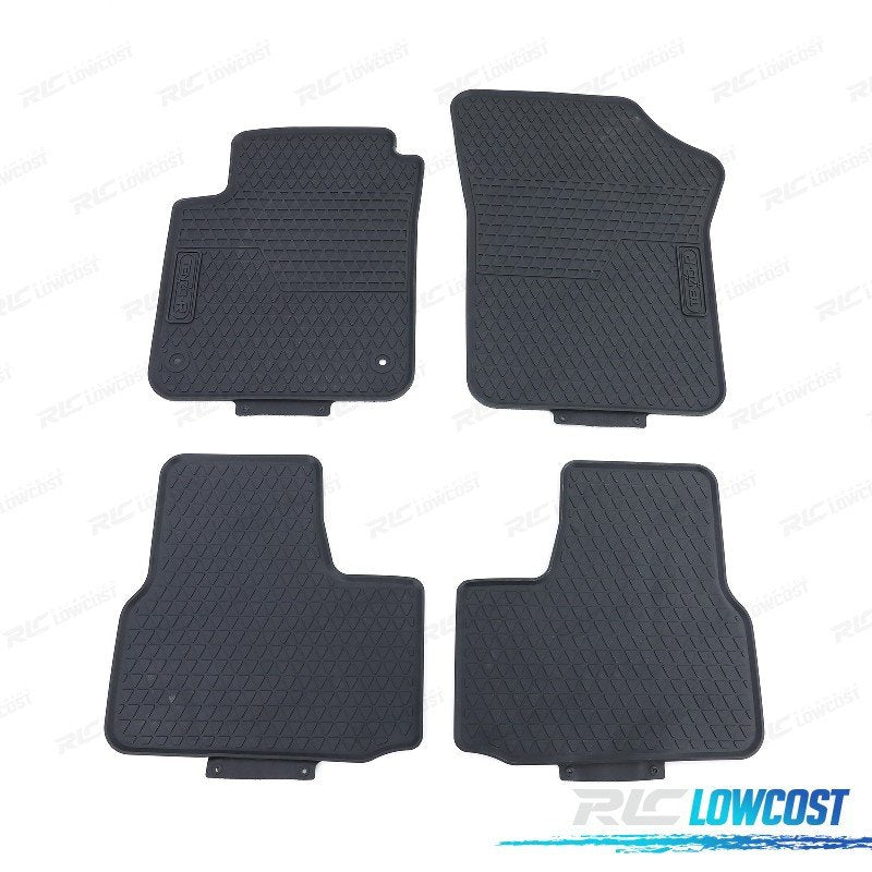 Alfombrillas GOMA Volkswagen VW Skoda SEAT 11- 4 Piezas