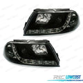Faros PARA Volkswagen VW Passat 3BG 00-05 LUZ Diurna Fondo Negro | TDH Performance