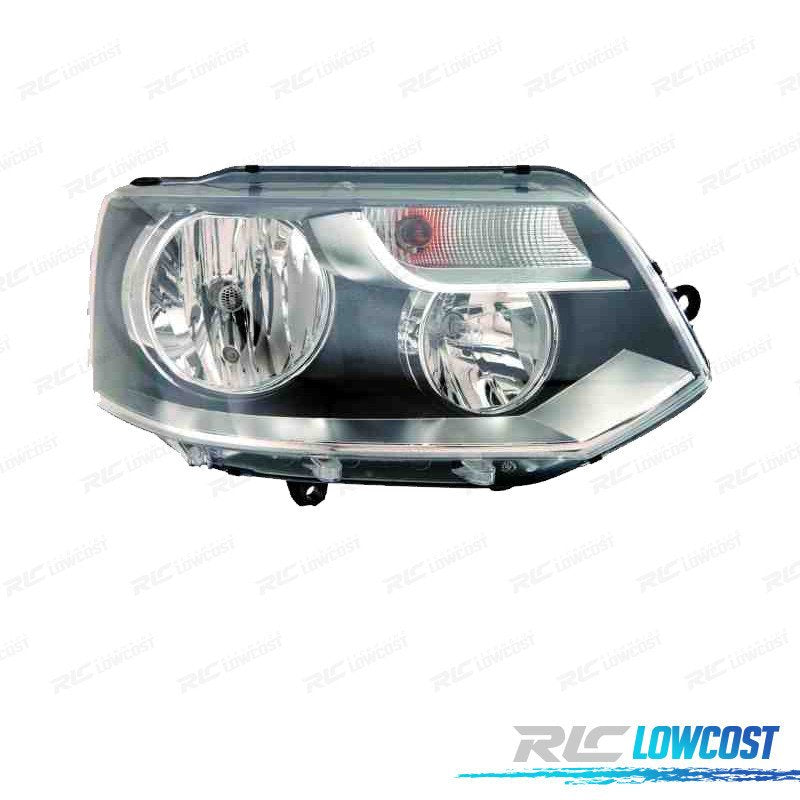 FARO DCH PARA Volkswagen VW Transporter T5 10- Negro
