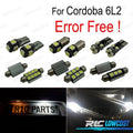 KIT 6 Bombillas LED PARA SEAT Cordoba 6L 6L2 03-09 | TDH Performance