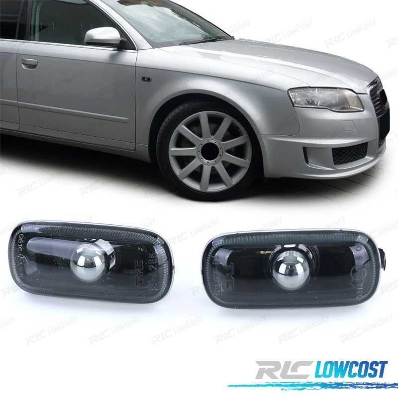 Intermitentes Laterales AUDI A4 00-04 Cristal Claro Negro