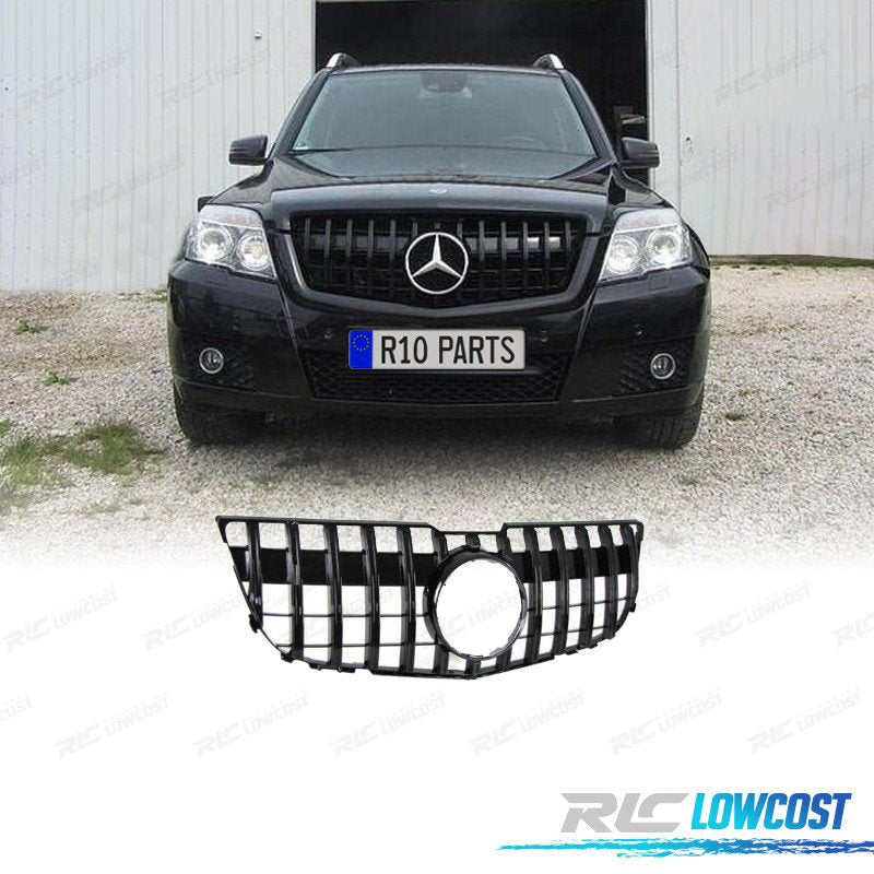 Parrilla Mercedes GLK X204 08-12 LOOK AMG Negro Brillo | TDH Performance