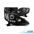 Faros Peugeot 107 05-12 LUZ Diurna Fondo Negro | TDH Performance