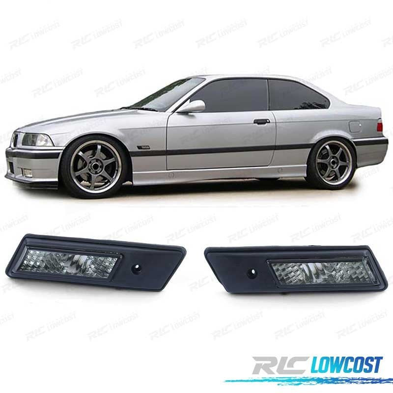 Intermitentes Laterales BMW E36 90-96 Cristal Claro Negro