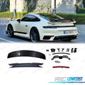 Aleron Spoiler CON Aerodinamica Activa Porsche 911 Carrera 992 19-23 Fibra DE Carbono Y ABS | TDH Performance