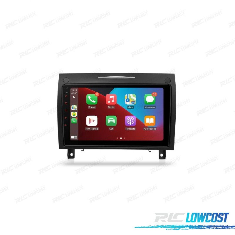 Radio GPS Android 12 PARA Mercedes SLK R171 04-11