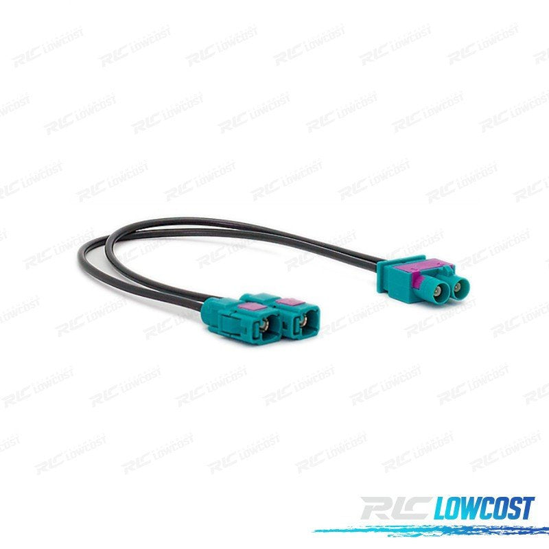 Cable Adaptador Antena Radio Xtrons Doble Fakra | TDH Performance