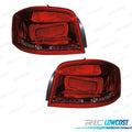 Pilotos AUDI A3 3P 09-12 Blanco ROJO