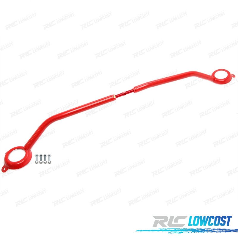 Barra Estabilizadora Ajustable OPEL Corsa C 00-06 ROJO