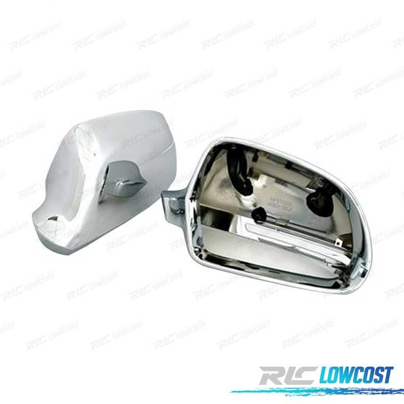Carcasas Espejos Retrovisores AUDI A3 8P A4 B8 A5 A6 4F Cromado