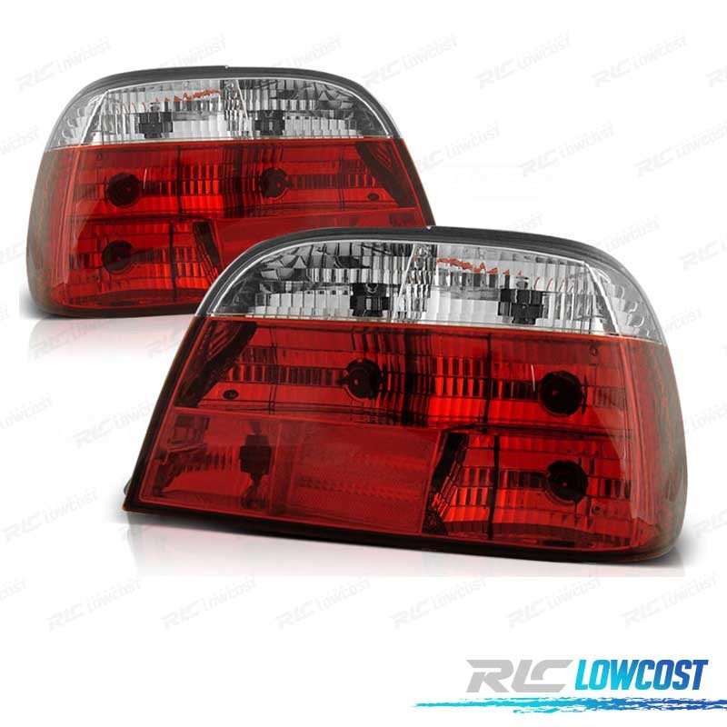 Pilotos BMW E38 Sedan 94-01 ROJO Blanco LEX
