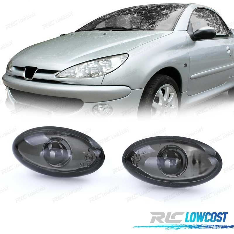 Intermitentes Laterales Peugeot 206 98-09 307 01-05 Negro