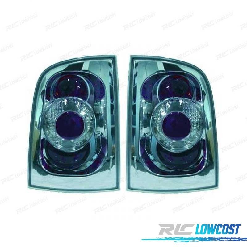 Pilotos Skoda Octavia Kombi 01-10 Cristal Claro Cromado