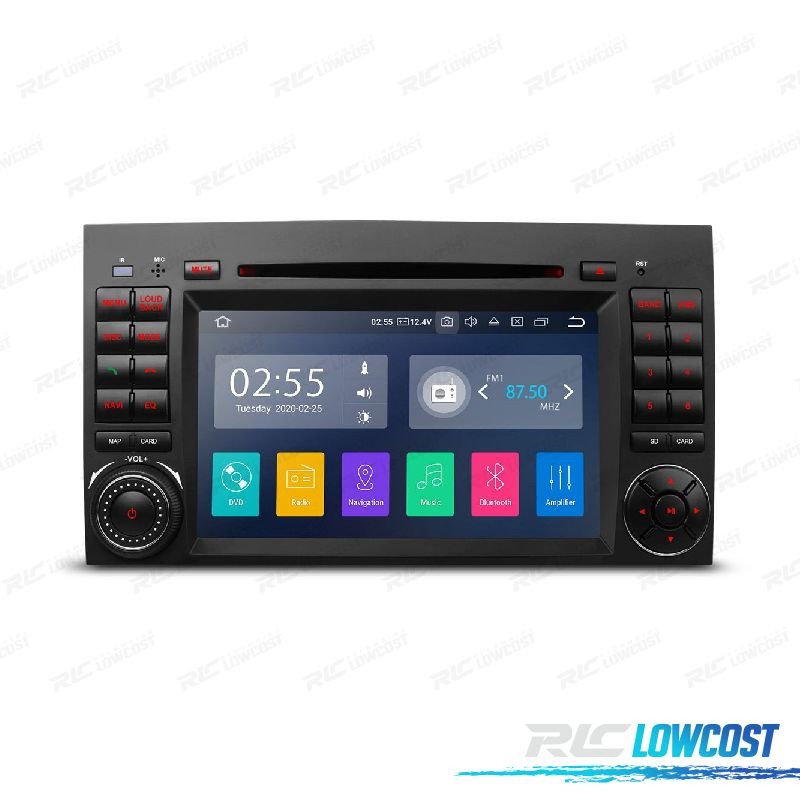 Radio GPS Android 10 PARA Mercedes W169 W245 W639 W639 W906 W209 W311 W315 W318