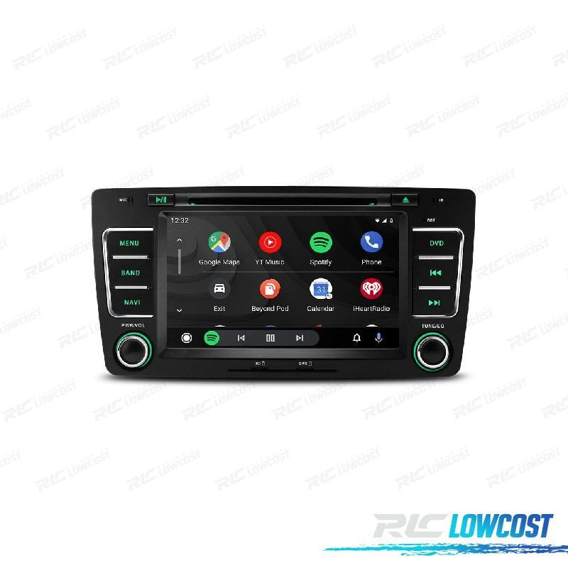 Radio GPS Android 10 PARA Skoda Octavia YETI 09-13