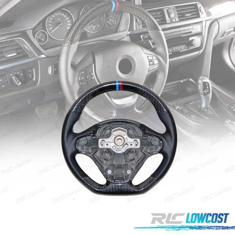 Volante BMW F30 F31 F32 F33 F36 LOOK M Carbono + Negro | TDH Performance