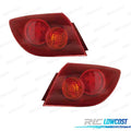 Pilotos PARA Mazda 3 Hatchback 5P 03-09 Rojos