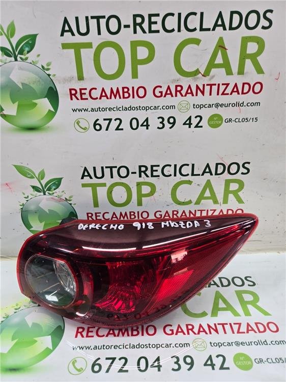 Piloto Trasero Derecho Mazda 3 / Sedan