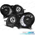 Faros Mercedes Clase E W211 02-06 LUZ Diurna Fondo Negro | TDH Performance