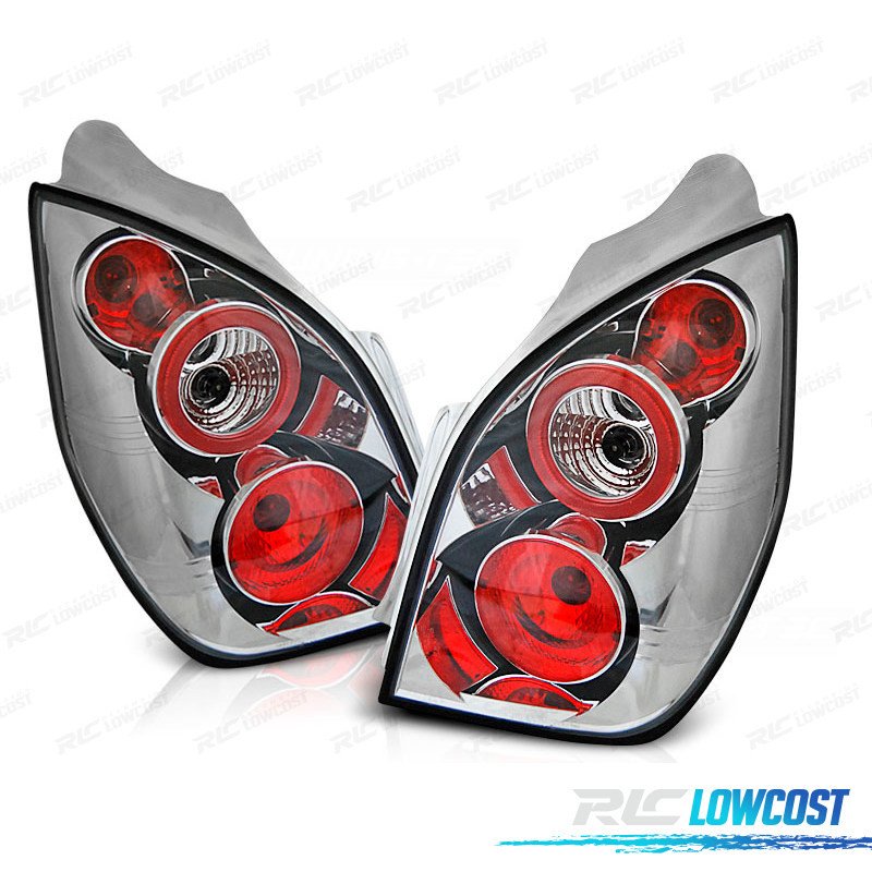 Pilotos PARA Citroen C2 03-10 Cromados