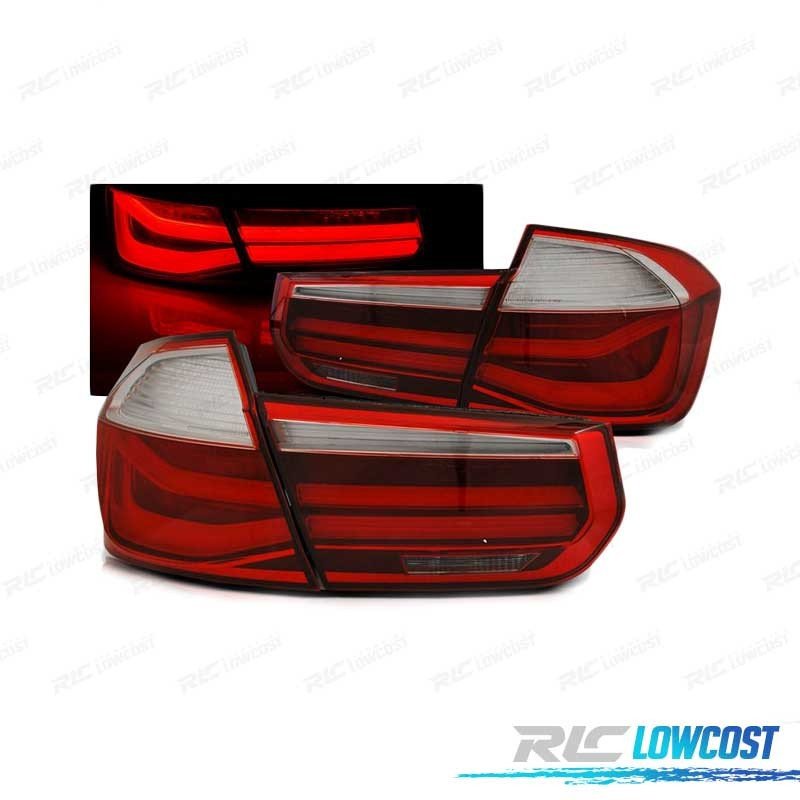 Pilotos BMW F30 11-15 LED ROJO Ahumado Bombilla | TDH Performance