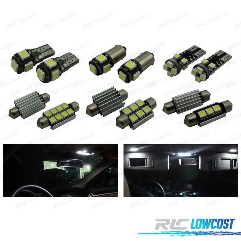 KIT 18 Bombillas LED Interior BMW F30 F80 320I 328I 335I 340I Xdrive Activehybrid M3 11-19 | TDH Performance