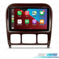 Radio GPS Android 13 Mercedes Clase S W220 98-05