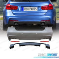 Paragolpes Trasero BMW F30 LOOK M PDC Salida Doble | TDH Performance
