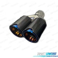 COLA Escape Izquierda BMW LOOK M Performance AZUL Carbono | TDH Performance