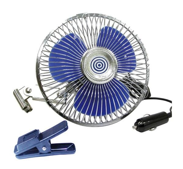 Ventilador oscilante de metal de 15 cm, 12V Accesoires VOITURE MANTENIMIENTO Y HERRAMIENTAS