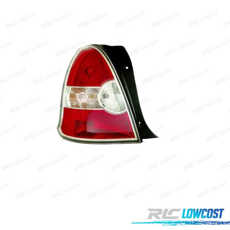 Piloto IZQ Hyundai Accent 3P 06-11 Blanco + ROJO