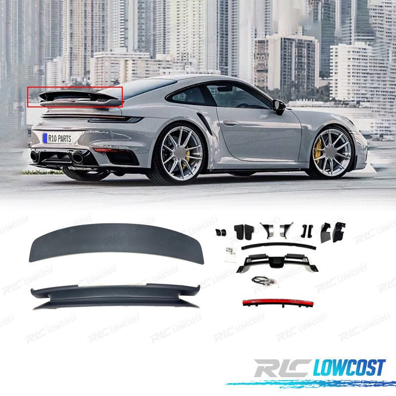 Aleron Spoiler CON Aerodinamica Activa Porsche 911 Carrera 992 19-23 | TDH Performance