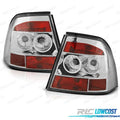 Pilotos OPEL Vectra B 95-98 Cromado ROJO LEX